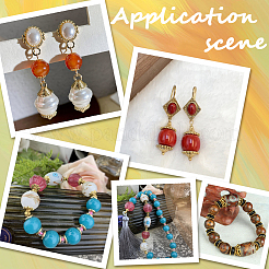 240 шт. 8 стиля тибетских сплавных бусин в форме цветка&nbsp;FIND-SP0001-64