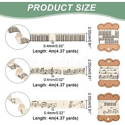 12м 3 стиля печатных хлопковых лент OCOR-NB0001-57