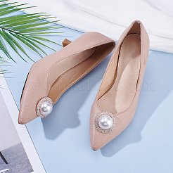 1 пара съемных пряжек для обуви из сплава&nbsp;DIY-NB0014-63