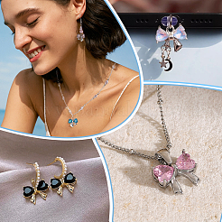 40 шт. 10-х цветные подвески из цинкового сплава и страз&nbsp;FIND-PH0028-62P