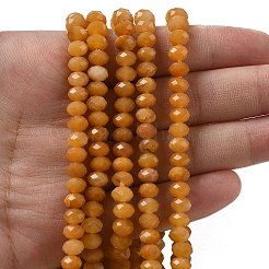 Природный Топаз нефритовый шарик нити G-D344-A36-02