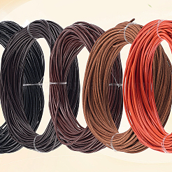 20м шнур из коровьей кожи 4 цветов WL-CL0001-10