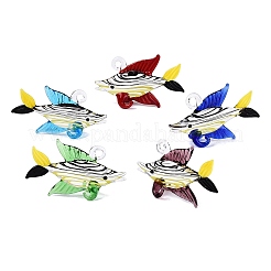 Pendentifs vernissées manuelles&nbsp;LA-N048-05