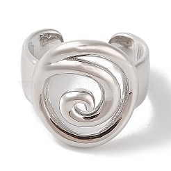 Латунь манжеты кольца&nbsp;RJEW-Q821-01P