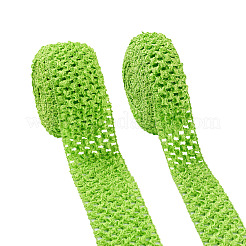 2 rouleau 2 tailles de ruban élastique en polyester&nbsp;EW-TA0001-02K