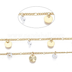 Ручной работы из латуни Figaro цепи CHC-S011-004-NR