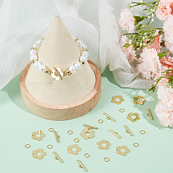 10шт латунные застежки KK-BBC0013-28