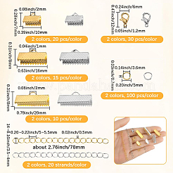 Kit fai da te per realizzare portachiavi e gioielli con le dita&nbsp;DIY-SP0003-17