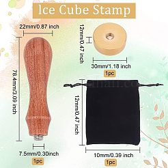 1шт латунная головка штампа DIY-OC0004-36