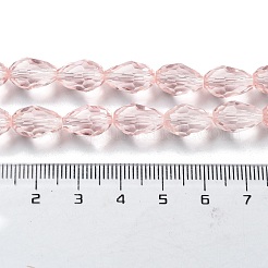 Chapelets de perles en verre&nbsp;EGLA-E010-8x12mm-12