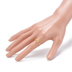 Регулируемые латунные манжеты RJEW-JR00341