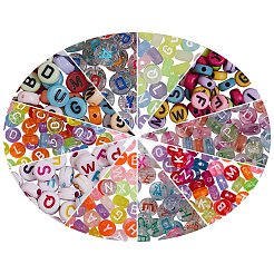 1000pcs 10 transparente gefrostete Acrylperlen im Stil&nbsp;OACR-SZ0001-13