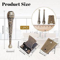 Набор для поиска галстуков-боло из сплава своими руками&nbsp;FIND-CA0009-03AB