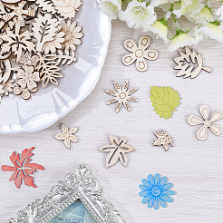 Вырезанные лазером деревянные формы&nbsp;WOOD-SC0001-73