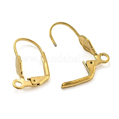 Фурнитура для сережек с застежкой-рычагом из нержавеющей стали 304 с ионным покрытием (IP) STAS-P360-02C-G