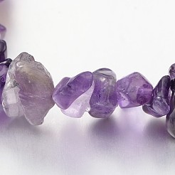 Chips et bracelets extensibles en perles de pierres précieuses naturelles chakra rond&nbsp;BJEW-JB01990