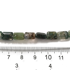 Природные моховой агат бисер нитей&nbsp;G-G085-A17-01
