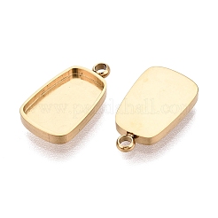 Cabochon-Anhängerkomponente aus Edelstahl 304&nbsp;STAS-Q113-20G