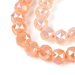 Brins de perles de verre électrolytiques anti-ternissement&nbsp;GLAA-N064-6mm-05