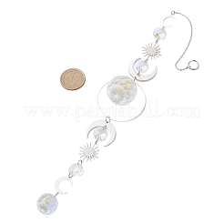 Стекло каплевидное окно висит ловцы солнца HJEW-JM04515-02