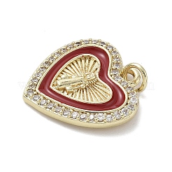 Латунные микро проложить кубического циркония подвески&nbsp;KK-K368-15G