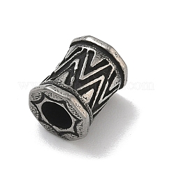 304 Edelstahl-Europäische Perlen&nbsp;STAS-D222-06AS