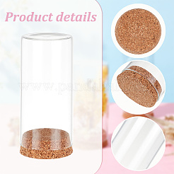 4 шт. купольная крышка из боросиликатного стекла&nbsp;DJEW-PH0001-37