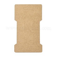 Schede espositive per fermagli per capelli in carta kraft&nbsp;DIY-B061-06A-05