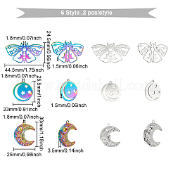 12 шт. 6 подвески из нержавеющей стали 304&nbsp;STAS-DC0009-98