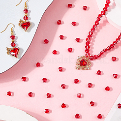 300 шт. Прозрачные стеклянные бусины&nbsp;GLAA-SP0001-48