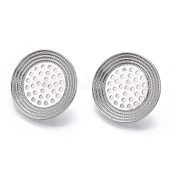 Латунные серьги-гвоздики и кольца KK-C031-26P