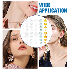 20 шт. 20 стиля бусины-шарики из дутого стекла ручной работы GLAA-GO0001-09A