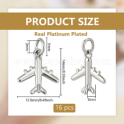 16 шт. Латунные подвески&nbsp;ZIRC-BC0001-28P