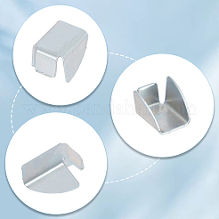 22 шт. кронштейн-зажим для железной полки&nbsp;AJEW-GF0012-77