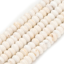 Бусины из натурального магнезита G-Z110-B08-2x4mm