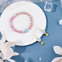 Экологичные прозрачные акриловые бусины&nbsp;TACR-DC0001-04A