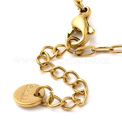 Браслеты с подвесками из натурального кварца BJEW-K237-06G-03