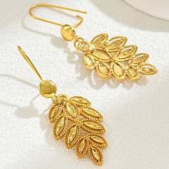 Серьги-кольца из полого листа из нержавеющей стали IR7721