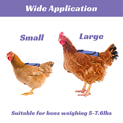 Фартук-седло из полиэстера для курицы&nbsp;AJEW-CP0008-61A