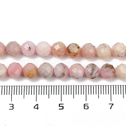 Натуральный розовый опал бусы пряди G-M092-D02-04