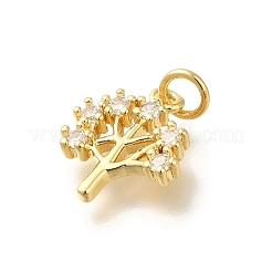 Реечное покрытие латунь с подвесками из кубического циркония&nbsp;KK-Z086-10G-01