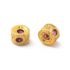 Латунные микро проложить кубического циркония бусы KK-R216-11G-02