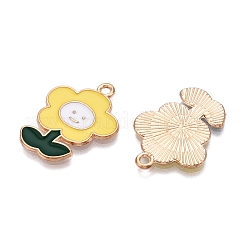 Подвески из эмали и сплава&nbsp;ENAM-T020-39B-RS