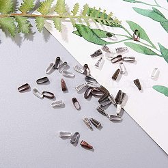 真鍮製バチカン  ミックスカラー  11x4mm  250個/箱&nbsp;KK-PH0036-30-LF