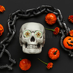 Ремесленные пластиковые игрушки надувной мяч&nbsp;DIY-WH0578-67