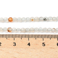 Cuentas de ágata natural hebras&nbsp;G-H302-A04-03
