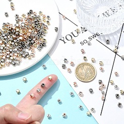 400шт 4 цвета пластиковые бусины ccb CCB-YW0001-60