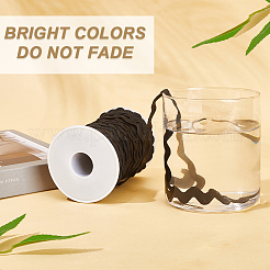 Волнистая бахрома из полиэстера&nbsp;OCOR-GF0003-44C-01