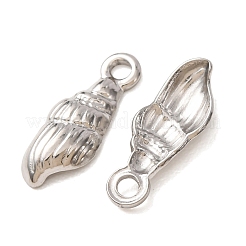 Ciondoli in acciaio inox 304&nbsp;SA-CBABD1E-10F-P
