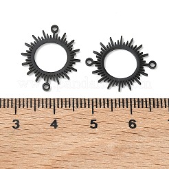 Hohle Verbindungsanhänger aus Edelstahl 304&nbsp;STAS-P332-12B